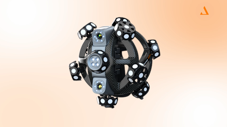 Сканируем автопогрузчик 3D-сканером AM.TECH NimbleTrack C