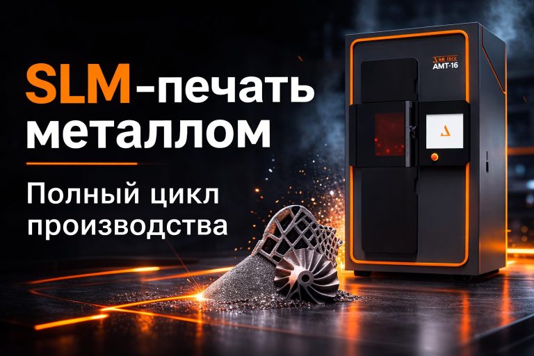 SLM-принтер: технология селективного лазерного плавления металлов — от порошка до готовой детали