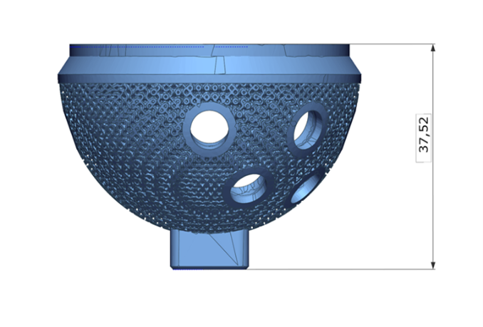 Эталонная CAD-модель детали для промышленного 3D-контроля