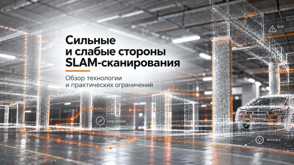 SLAM-сканирование: преимущества, недостатки и ограничения - Новости - AM-Tech