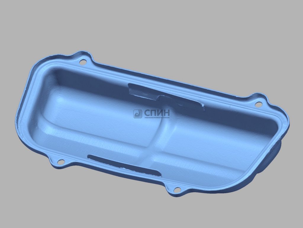 3D-скан внутренней стороны крышки